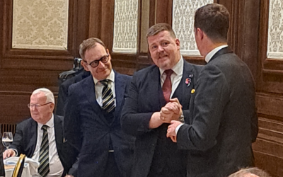 Magic, Pork, and a Vicar you possibly can’t trust. The Savage Club House Dinner at Freemasons Hall